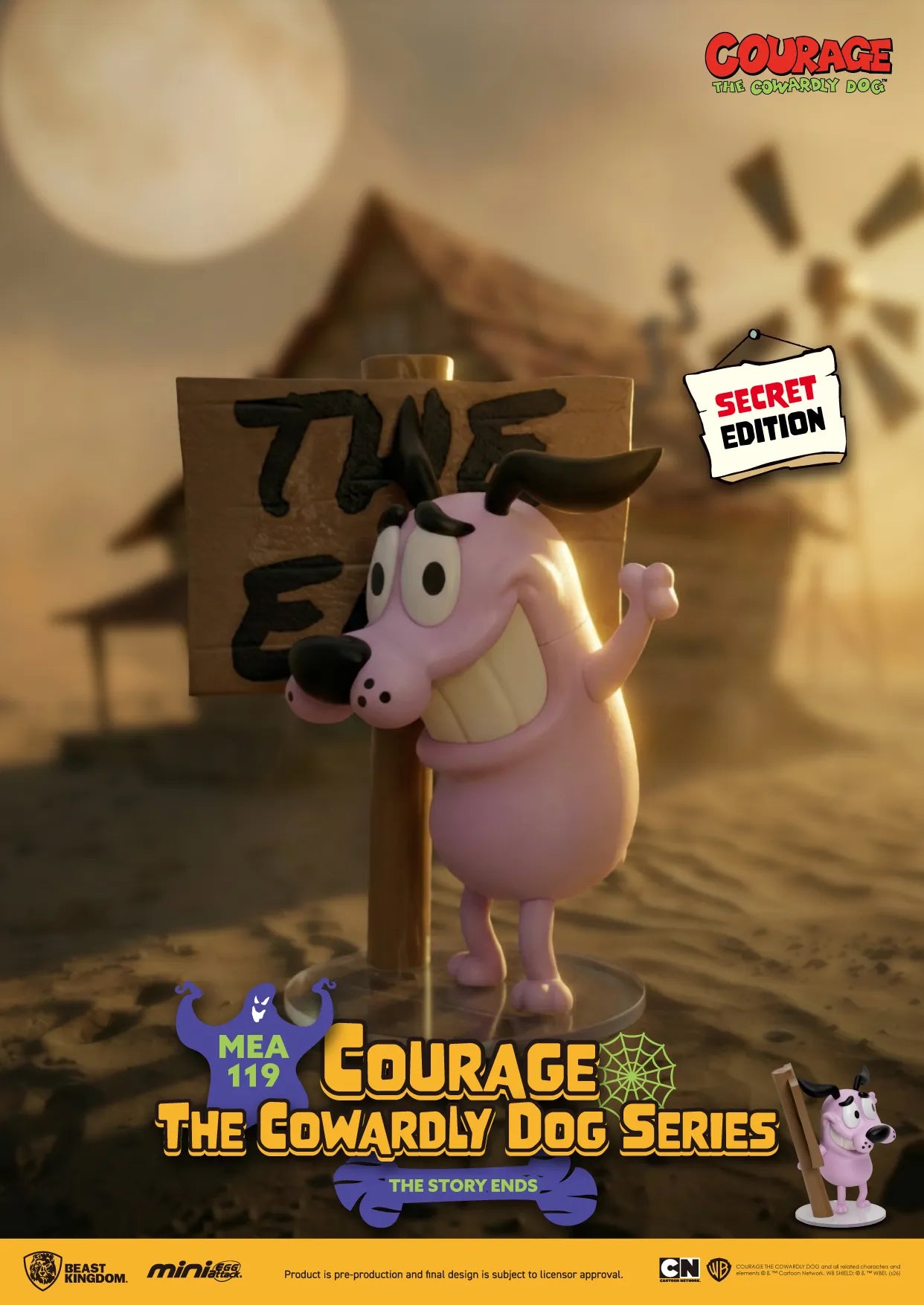 COURAGE THE COWARDLY DOG SERIES BLIND BOX SET (6)