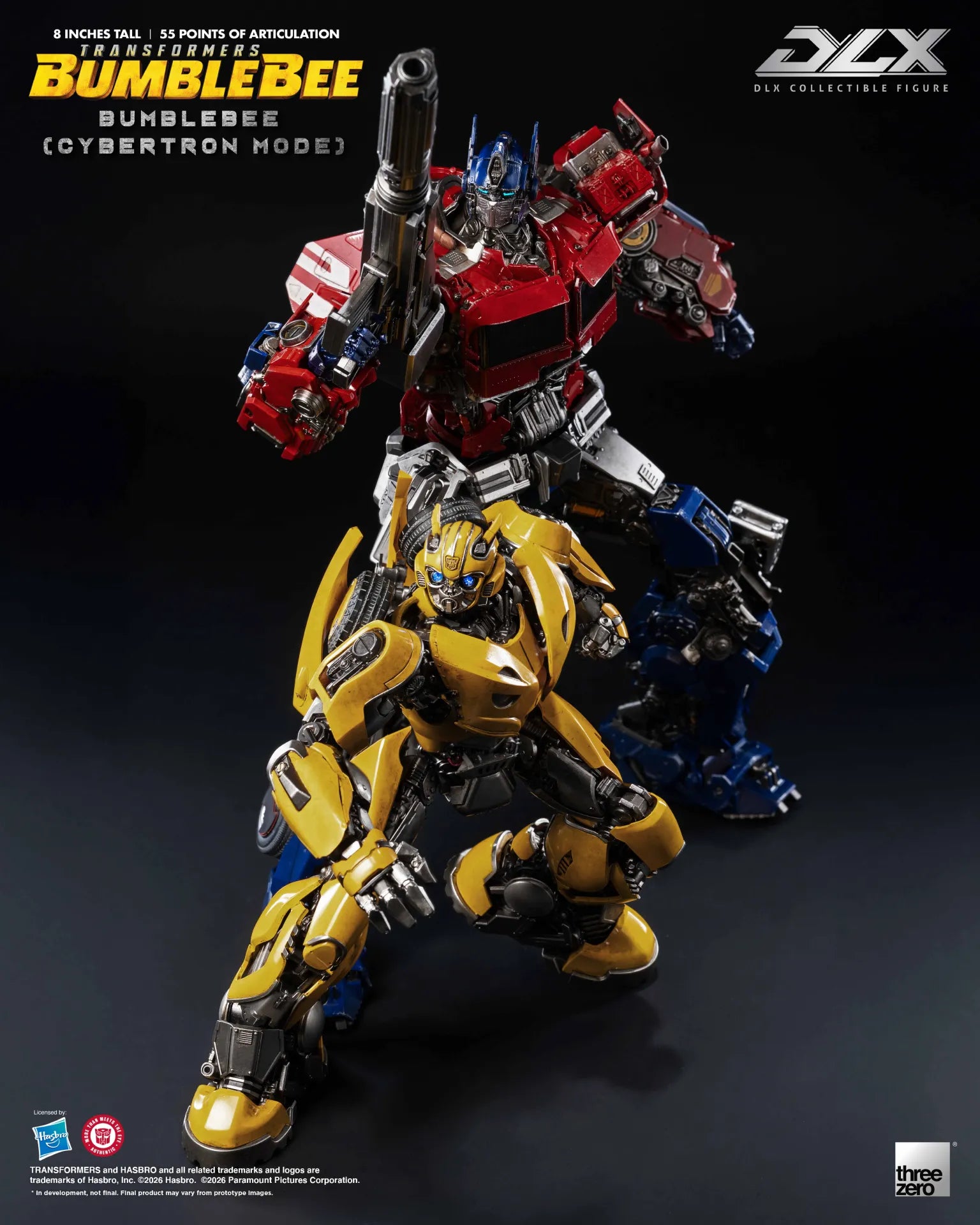 TRANSFORMERS BUMBLEBEE DLX BUMBLEBEE CYBERTRON MODE ACTION FIGURE