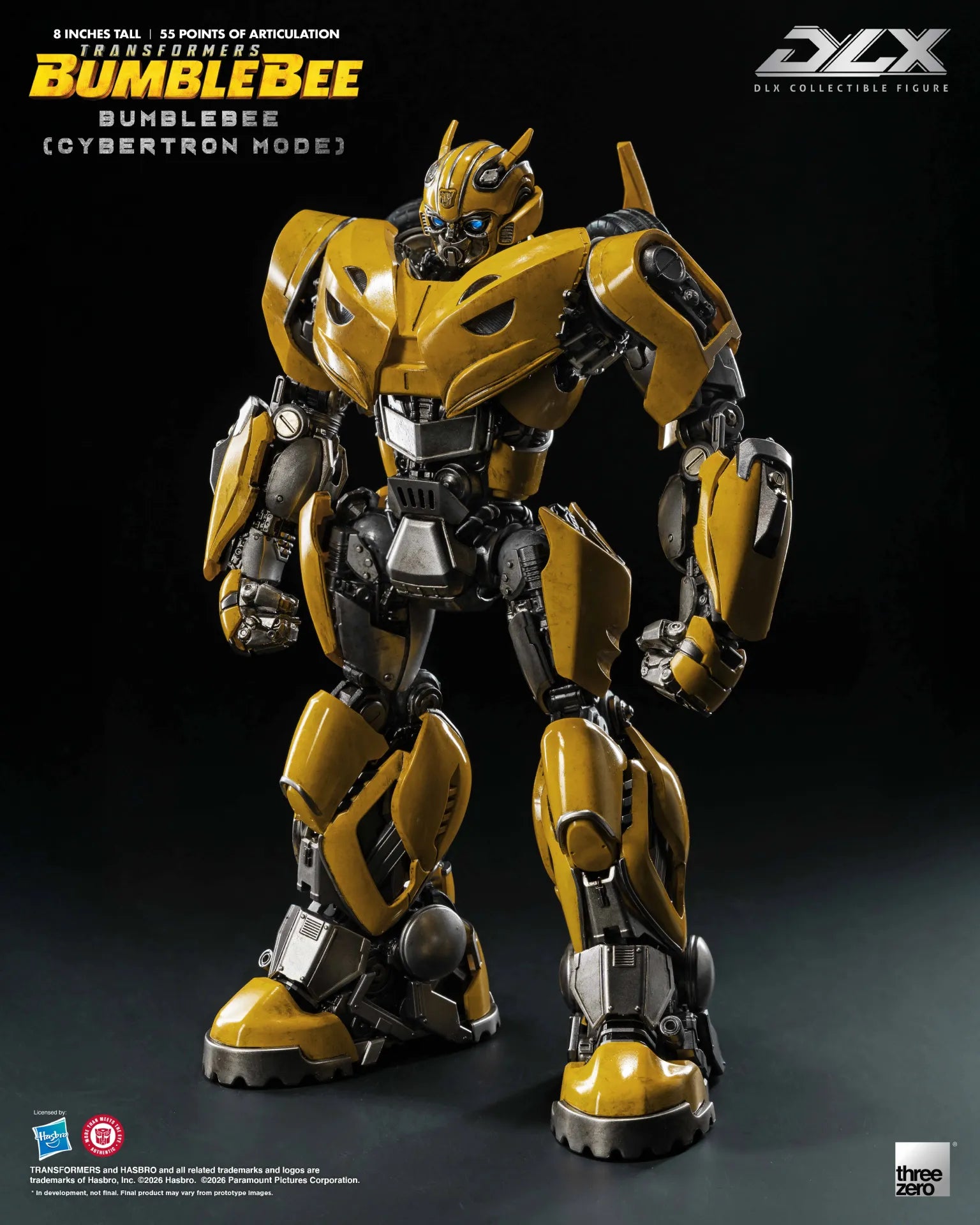 TRANSFORMERS BUMBLEBEE DLX BUMBLEBEE CYBERTRON MODE ACTION FIGURE