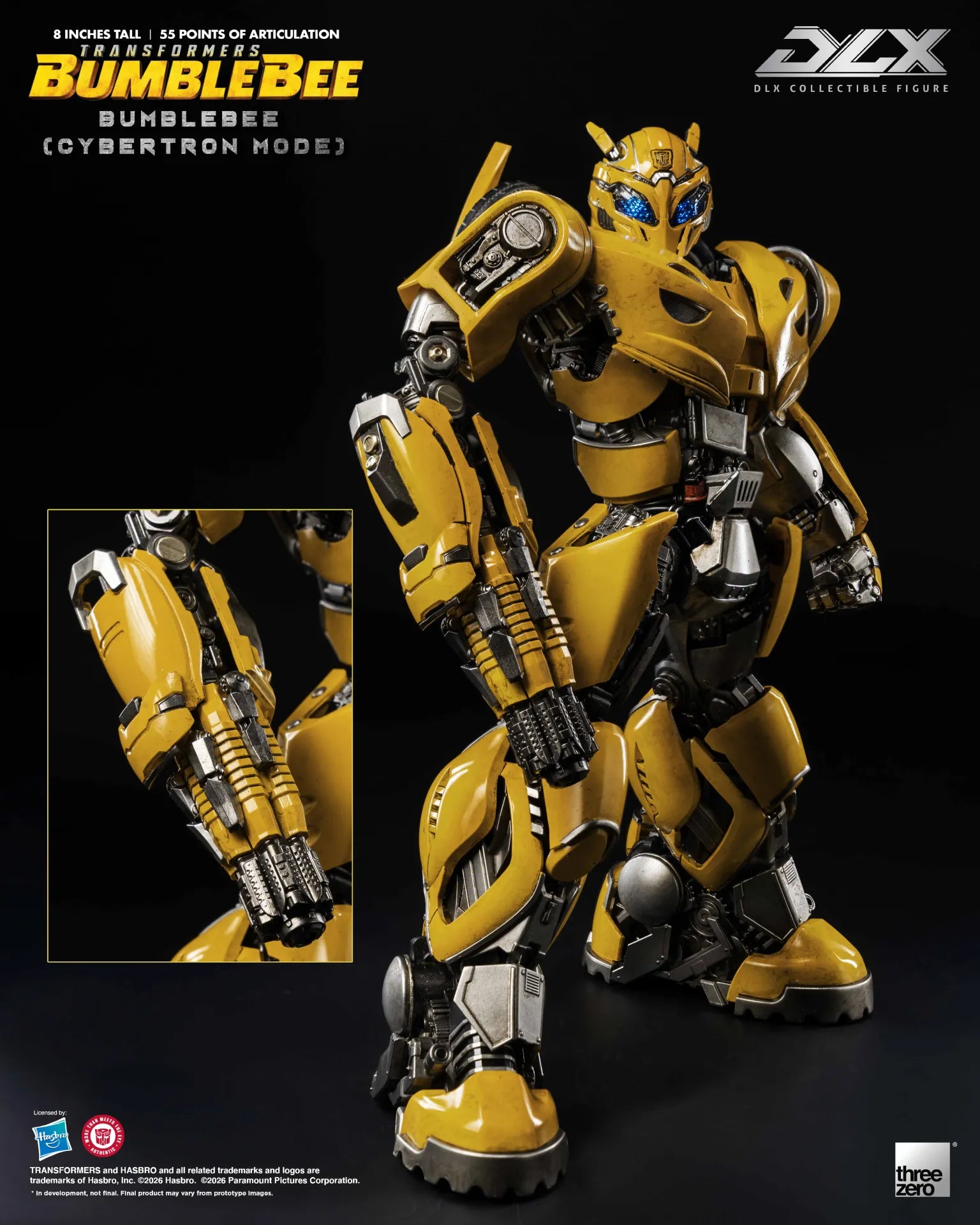 TRANSFORMERS BUMBLEBEE DLX BUMBLEBEE CYBERTRON MODE ACTION FIGURE