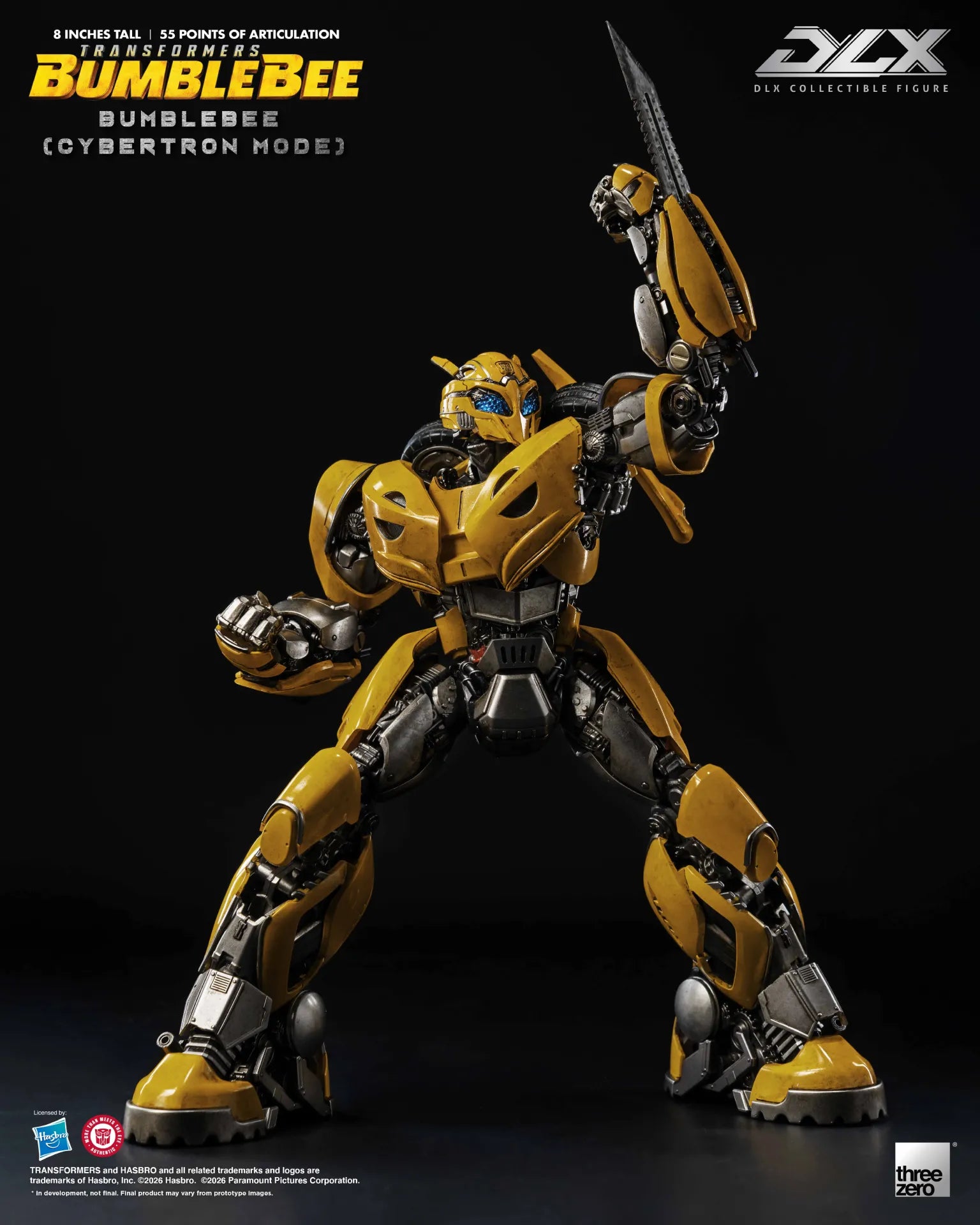 TRANSFORMERS BUMBLEBEE DLX BUMBLEBEE CYBERTRON MODE ACTION FIGURE