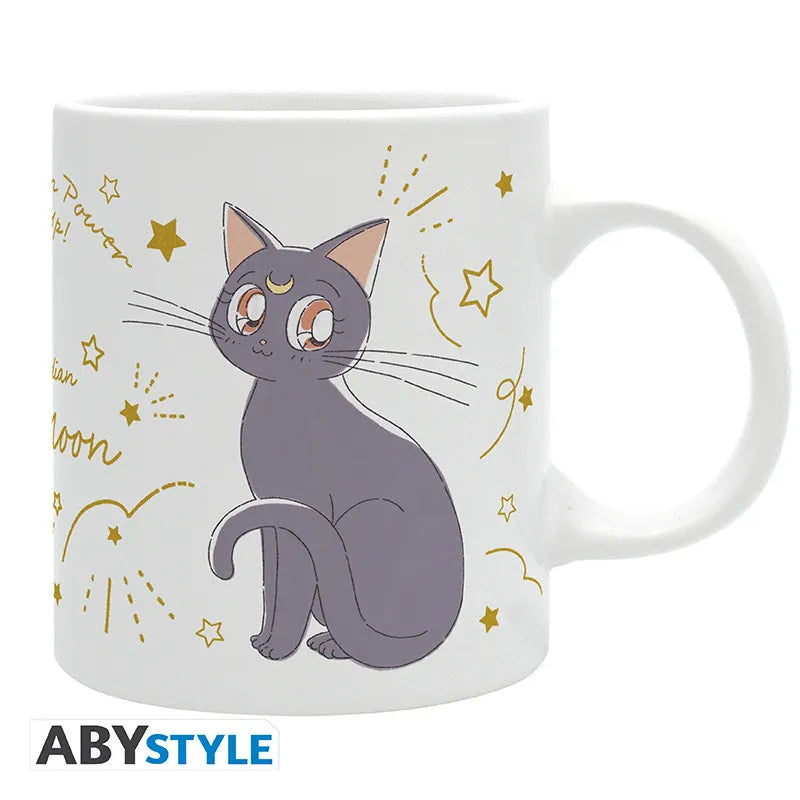 SAILOR MOON LUNA & ARTEMIS CATS MUG