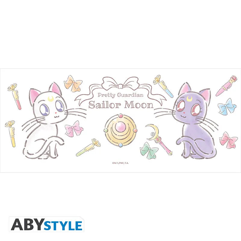 SAILOR MOON LUNA & ARTEMIS CHIBI MUG