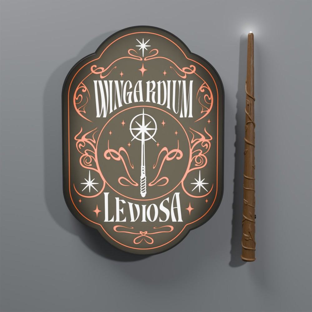 HARRY POTTER WINGARDIUM LEVIOSA LAMP
