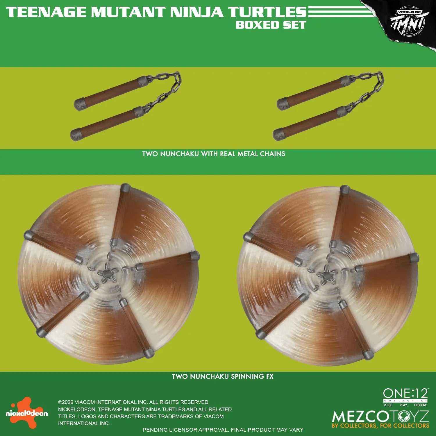ONE 12 COLLECTIVE TEENAGE MUTANT NINJA TURTLES FIGURES BOX SET