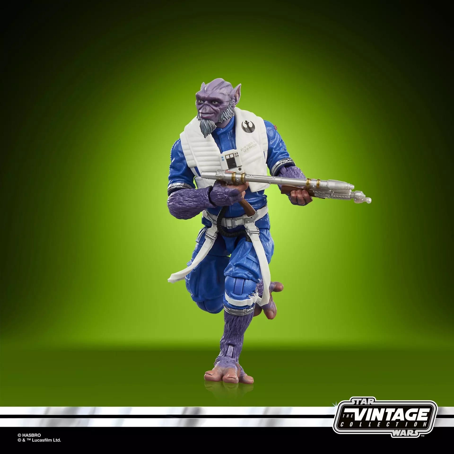 STAR WARS VINTAGE MANDALORIAN AND GROGU ZEB ORRELIOS NEW REPUBLIC PILOT ACTION FIGURE