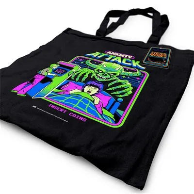 STEVEN RHODES ANXIETY ATTACK TOTE BAG