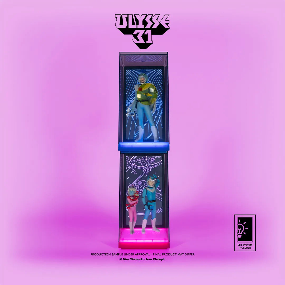 ULYSSE 31 TELEMACHUS & THEMIS COSMIC VERSION NEON FIGURE