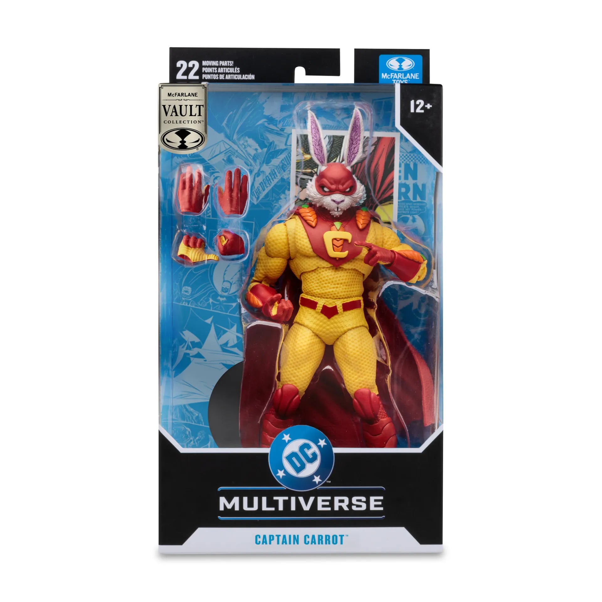 MCFARLANE VAULT DC MULTIVERSE 7INCH CAPTAIN CARROT ACTION FIGURE