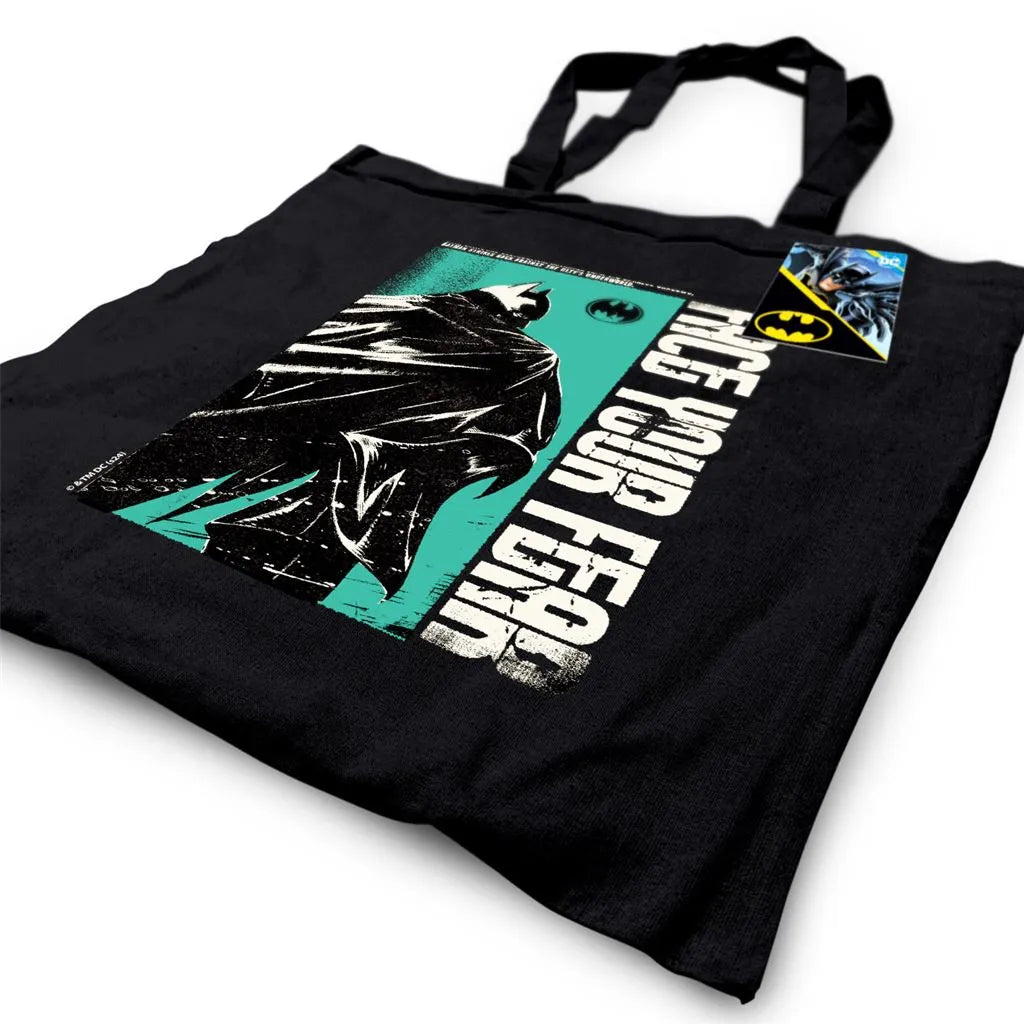 BATMAN FACE YOUR FEAR TOTE BAG