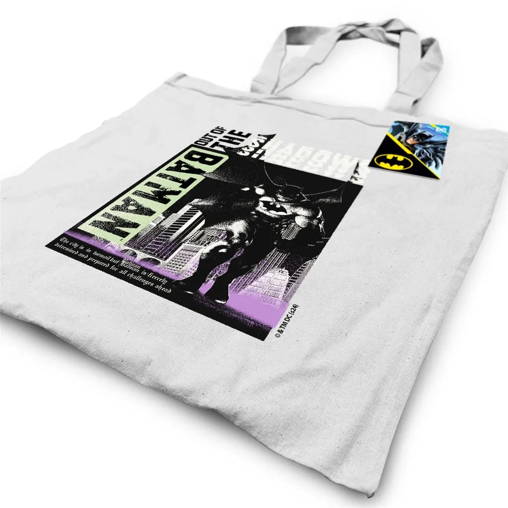 BATMAN OUT OF THE SHADOWS TOTE BAG