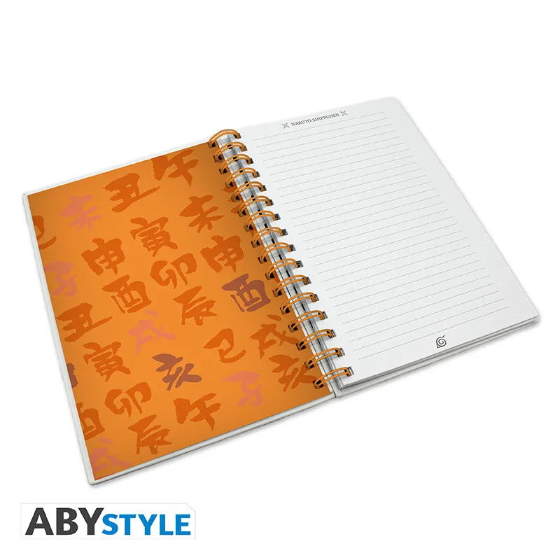 NARUTO SHIPPUDEN TEAM & HOKAGE SPIRAL NOTEBOOK