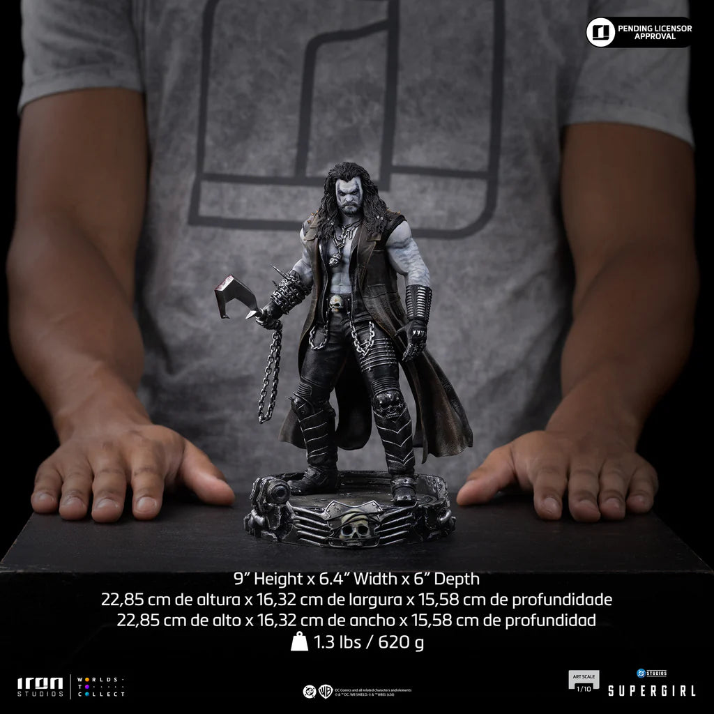 SUPERGIRL MOVIE LOBO 1/10 STATUE