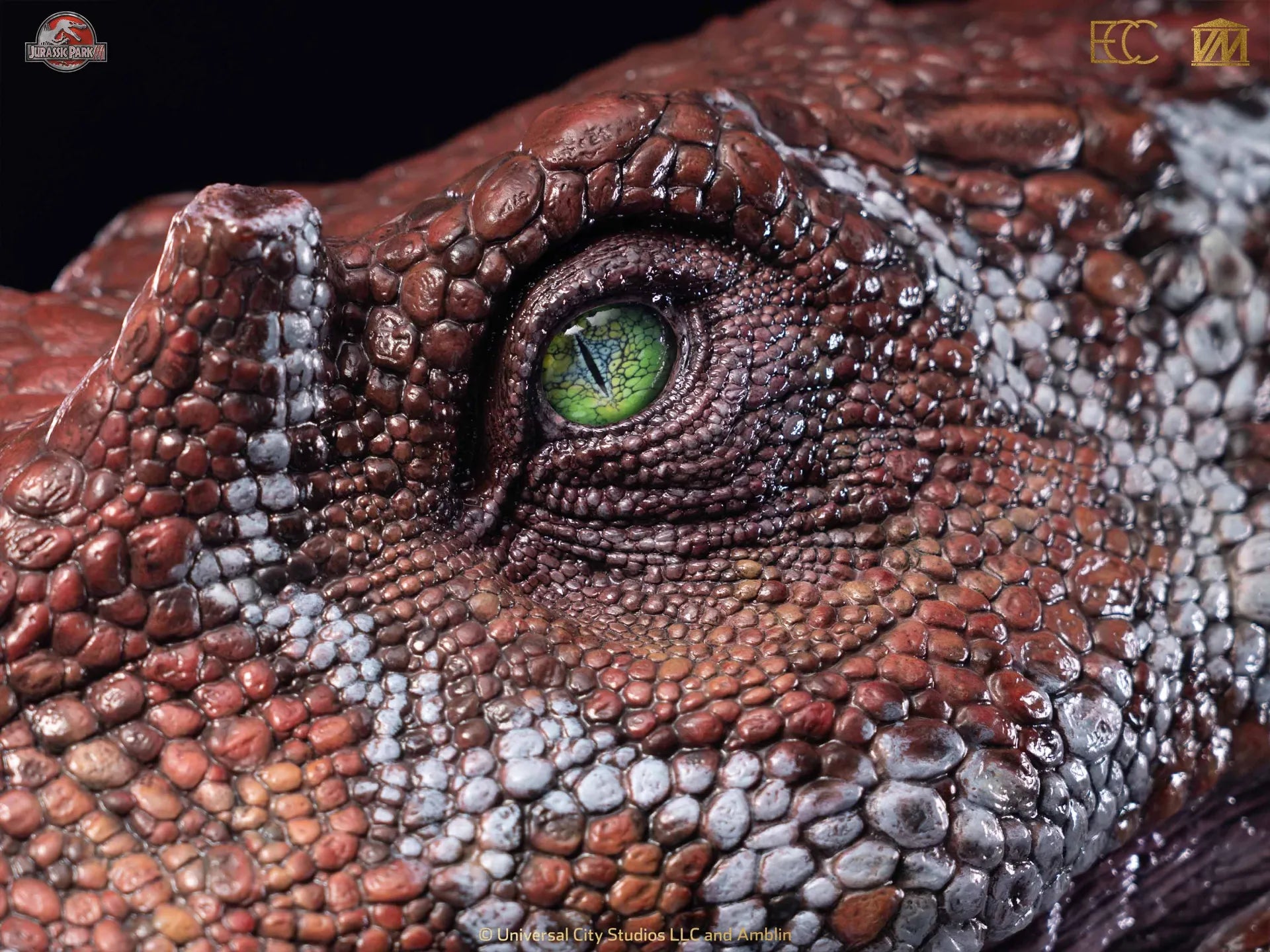 JURASSIC PARK 3 SPINOSAURUS HALF-SCALE HEAD PROP REPRODUCTION