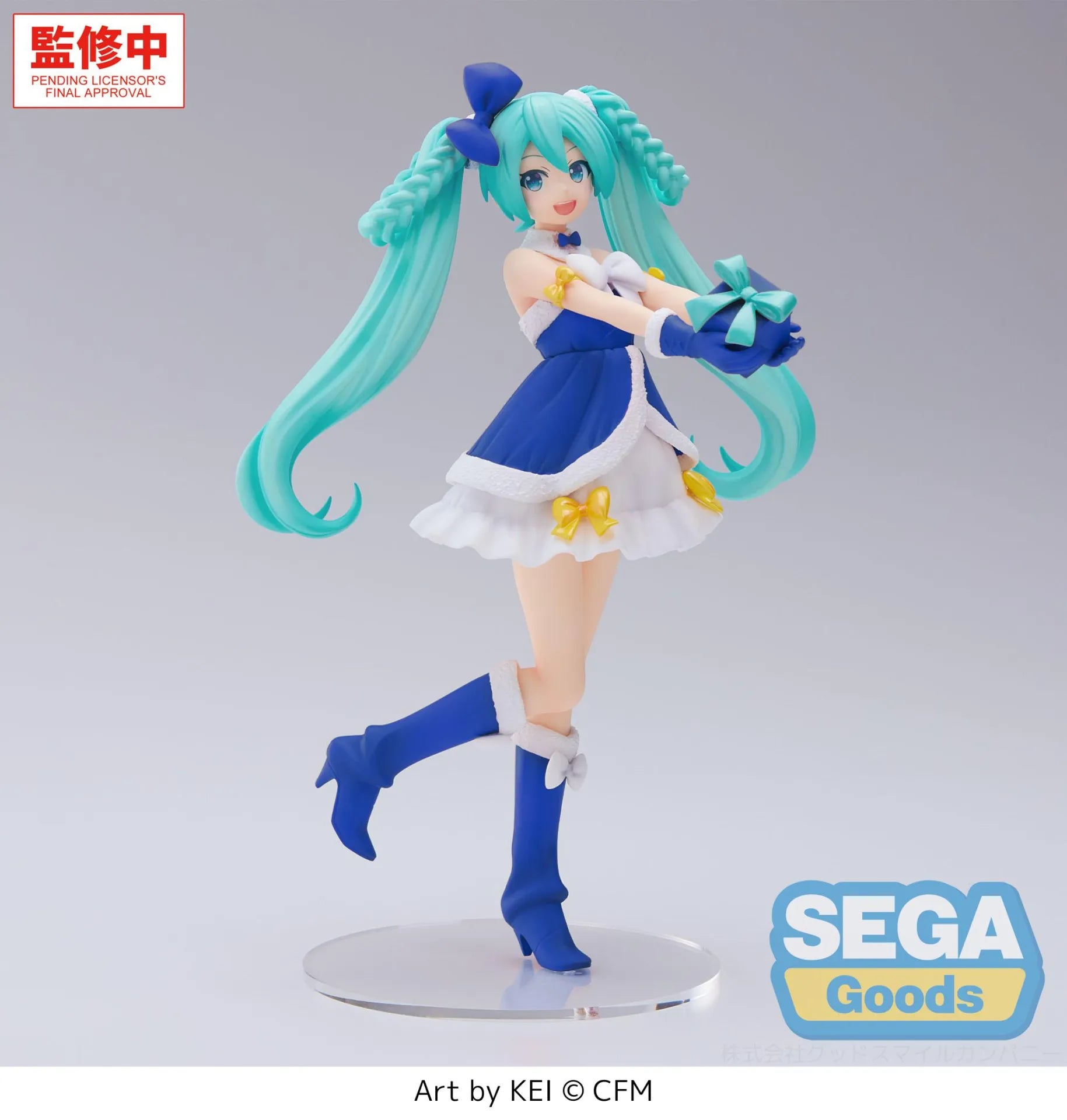 HATSUNE MIKU SAPPHIRE CHRISTMAS HIGH PREMIUM FIGURE