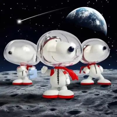 PEANUTS SNOOPY WORLDS BEYOND URDU BLINDBALL BLIND BOX (8)
