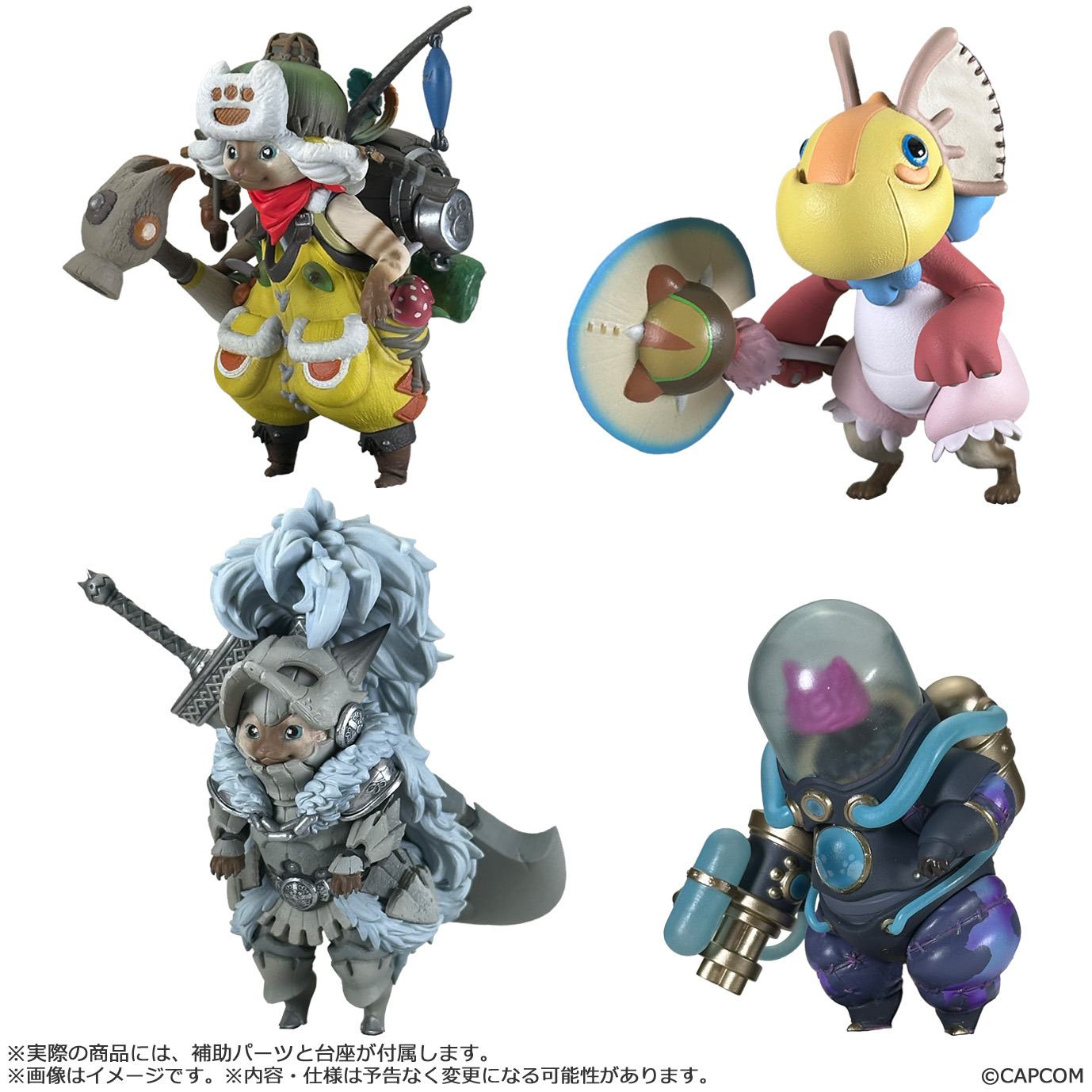MONSTER HUNTER CAPCOM FIGURE BUILDER STANDARD MODEL PLUS PALICO VOL 1 (4