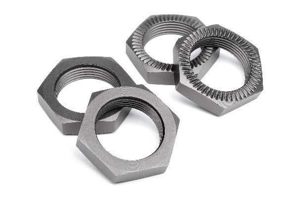 Wheel Nut 24Mm (Gunmetal/4Pcs)