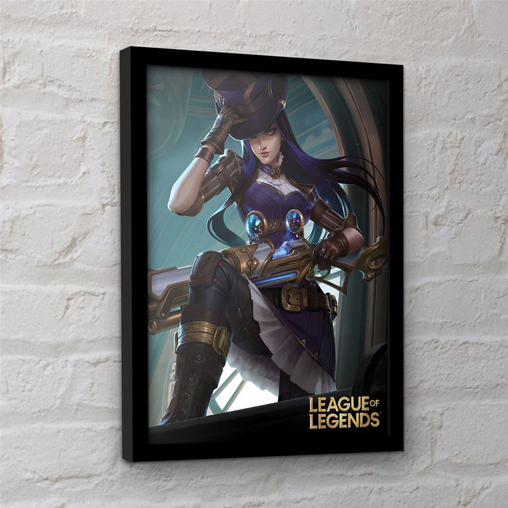 LEAGUE OF LEGENDS CAITLYN COLLECTOR PRINT