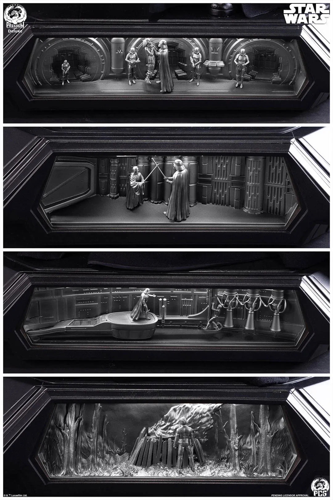 STAR WARS DARTH VADER 1:3 SCALE HYPERREAL STATUE