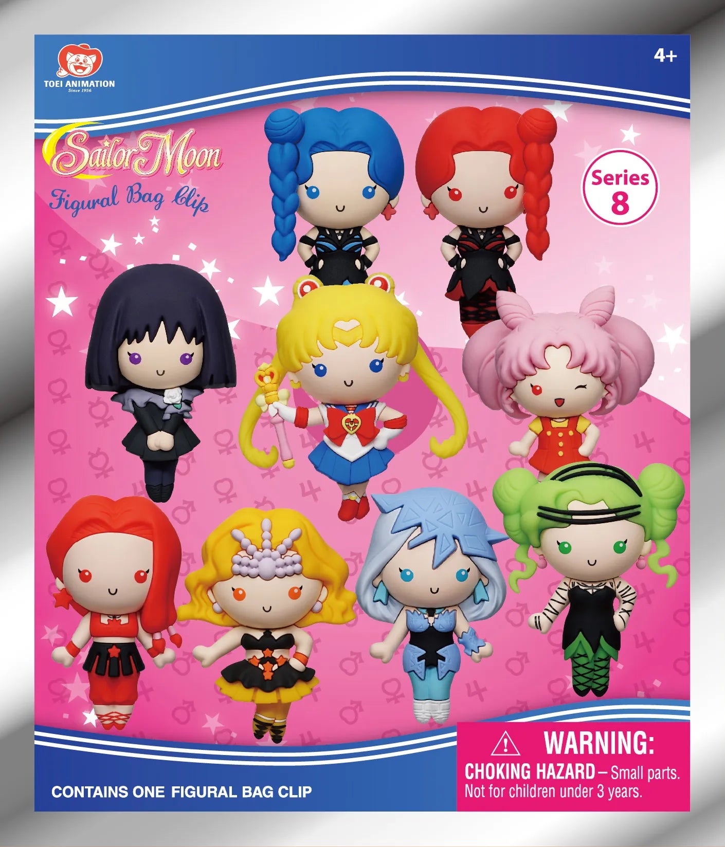 SAILOR MOON S8 BAG CLIP BLIND BOX DISPLAY (24)