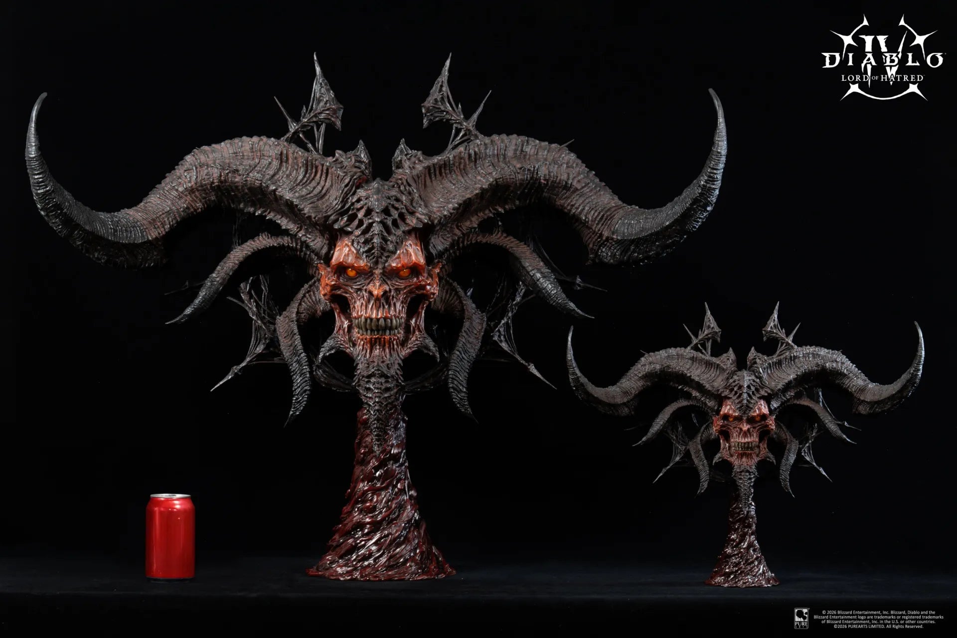 DIABLO IV LORD OF HATRED MEPHISTO ARTMASK LIFE-SIZE