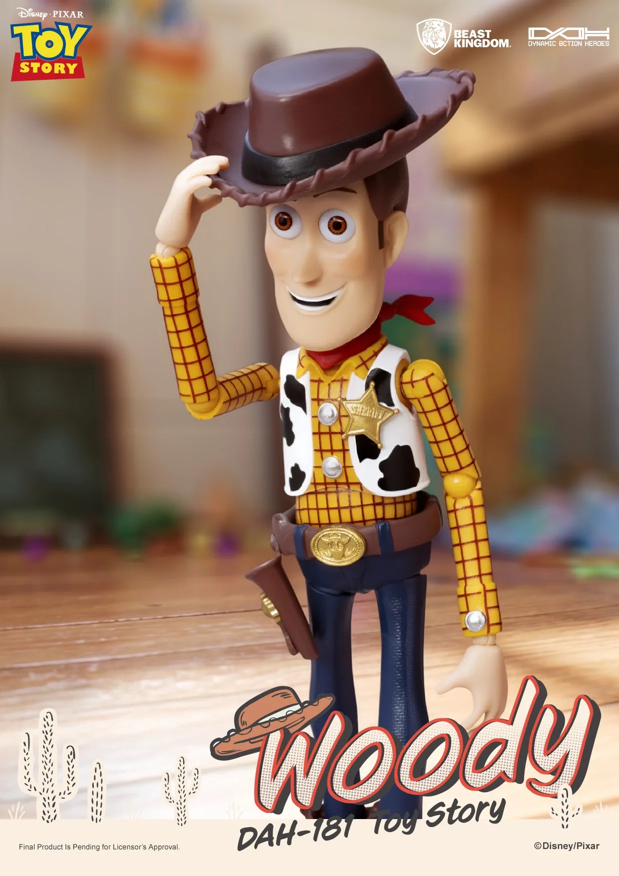 TOY STORY WOODY DAH ACTION FIGURE