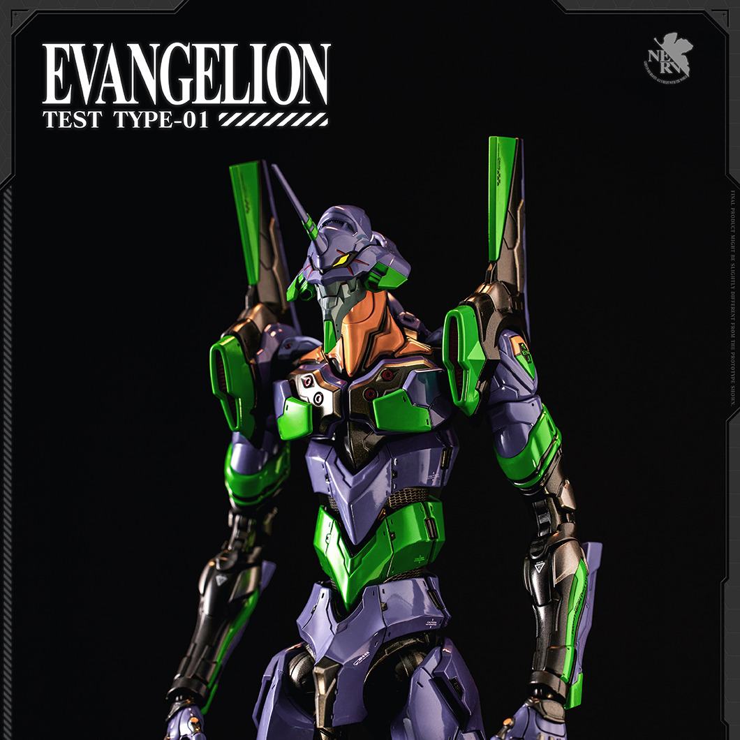 EVANGELION UNIT-01 TEST TYPE STANDARD CARBOTIX ACTION FIGURE