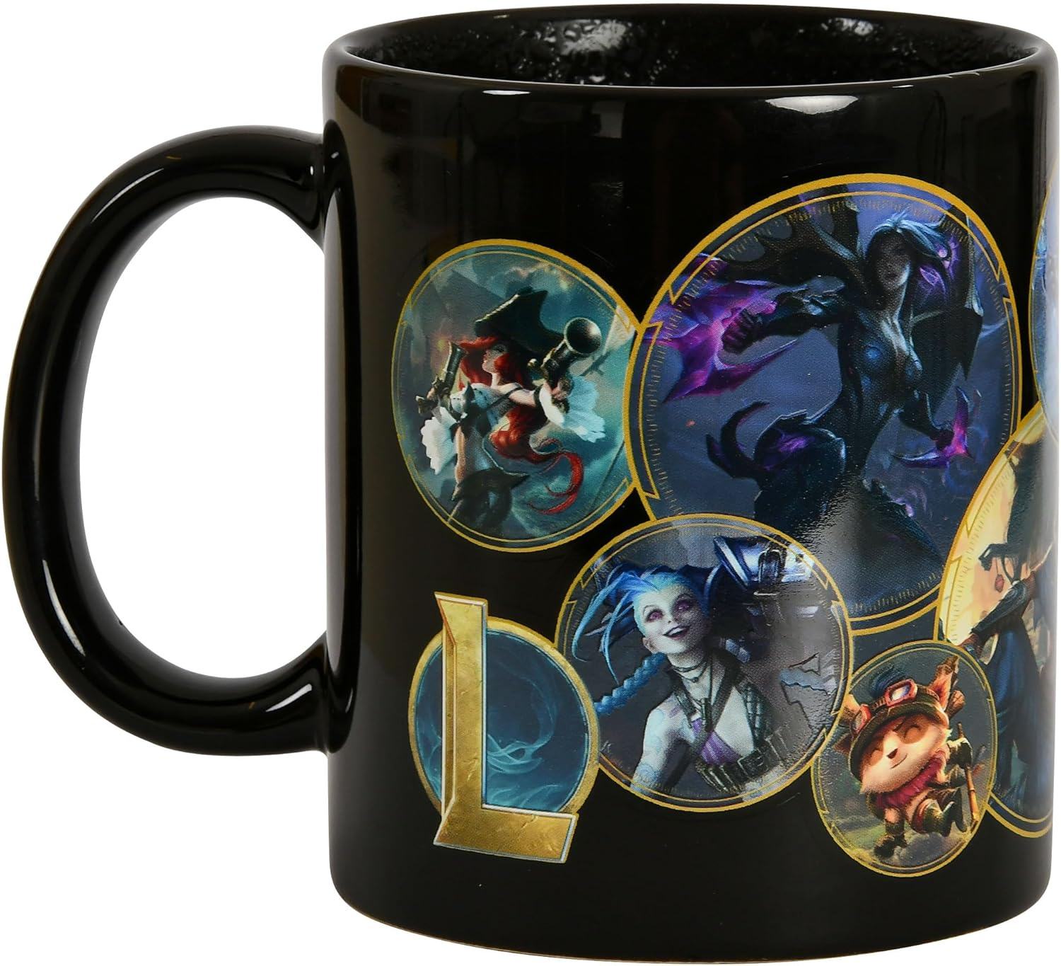 LEAGUE OF LEGENDS CHAMPIONS HEAT CHANGE MUG