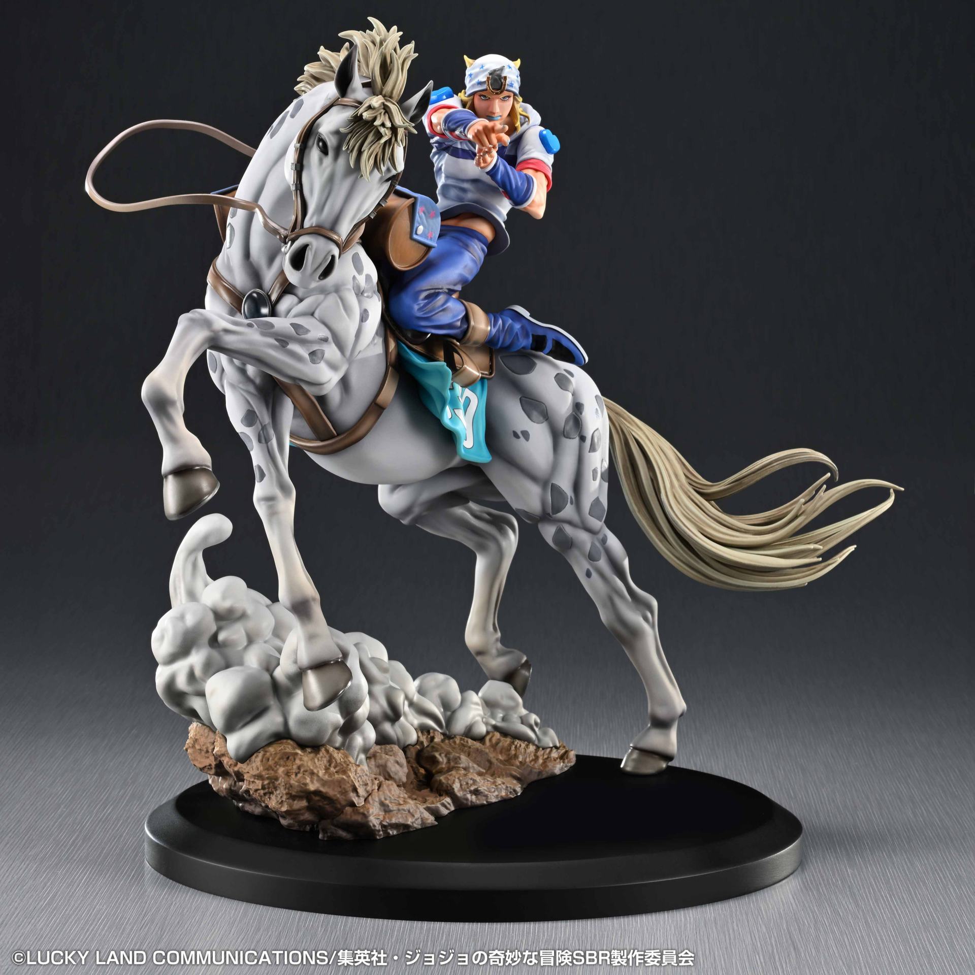 STEEL BALL RUN JOHNNY JOESTAR & SLOW DANCER CHOZO ART COLLECTION STATUE