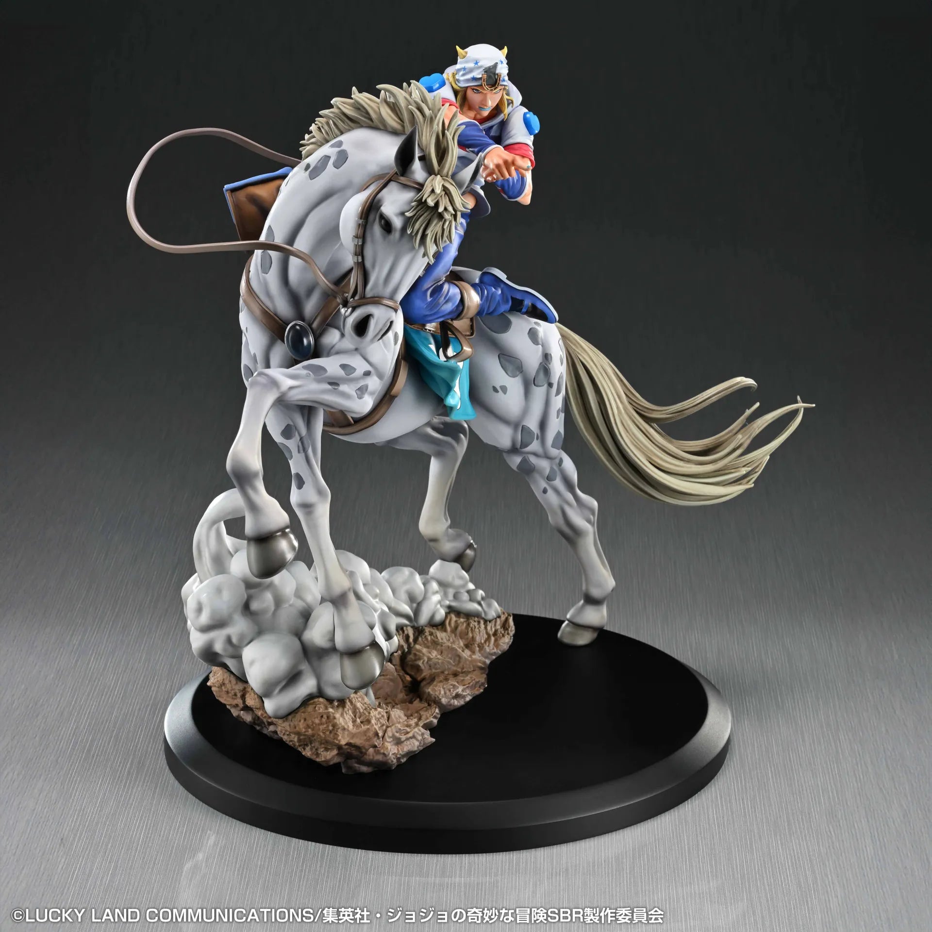 STEEL BALL RUN JOHNNY JOESTAR & SLOW DANCER CHOZO ART COLLECTION STATUE