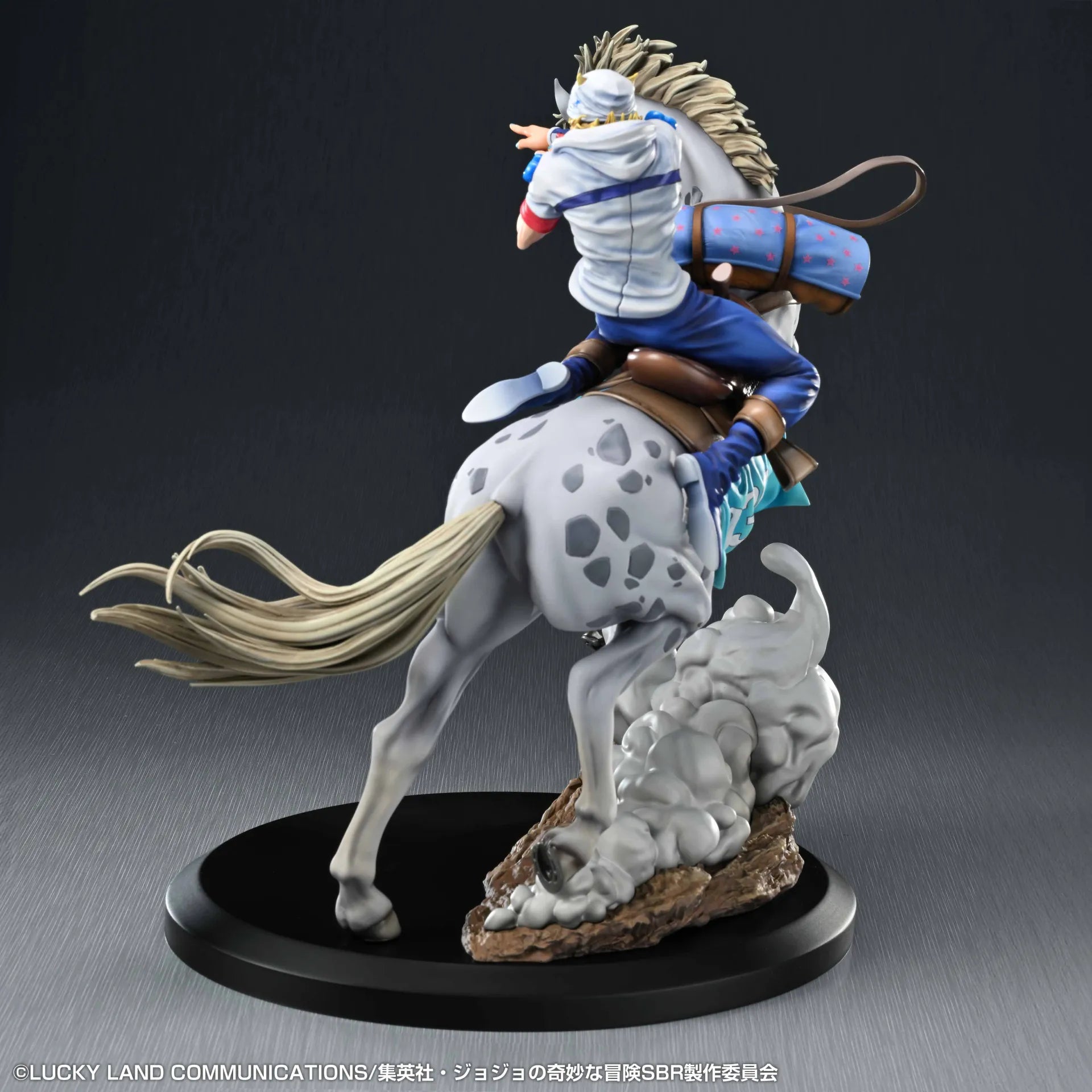 STEEL BALL RUN JOHNNY JOESTAR & SLOW DANCER CHOZO ART COLLECTION STATUE