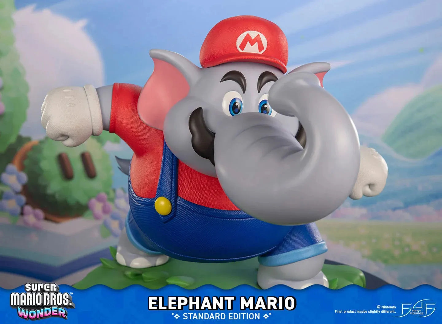 SUPER MARIO BROS ELEPHANT MARIO RESIN STATUE