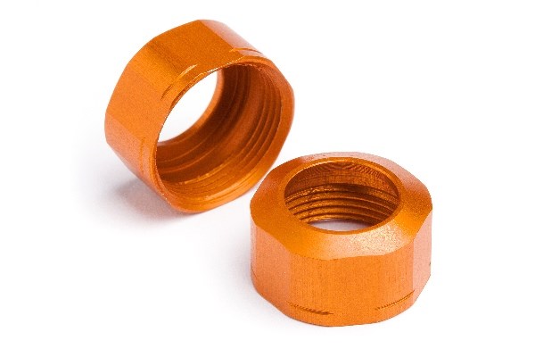 Shock Cap 12Xm13X0.8Mm (Orange/Grooved/2Pcs)