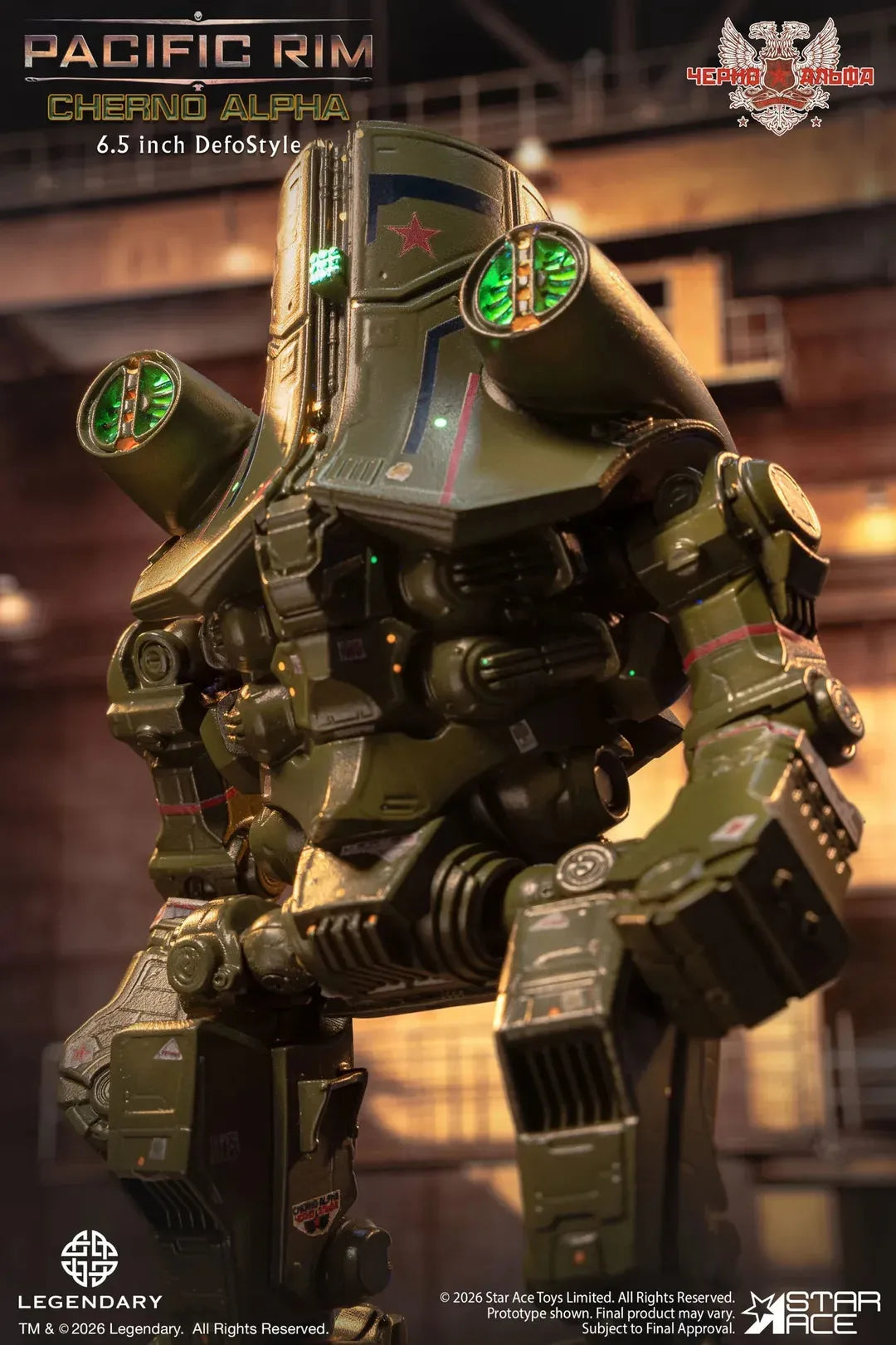 PACIFIC RIM CHERNO ALPHA DEFOSTYLE NX FIGURE