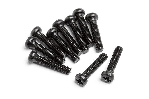 Binder Head Screw M2.5X12 (10Pcs)