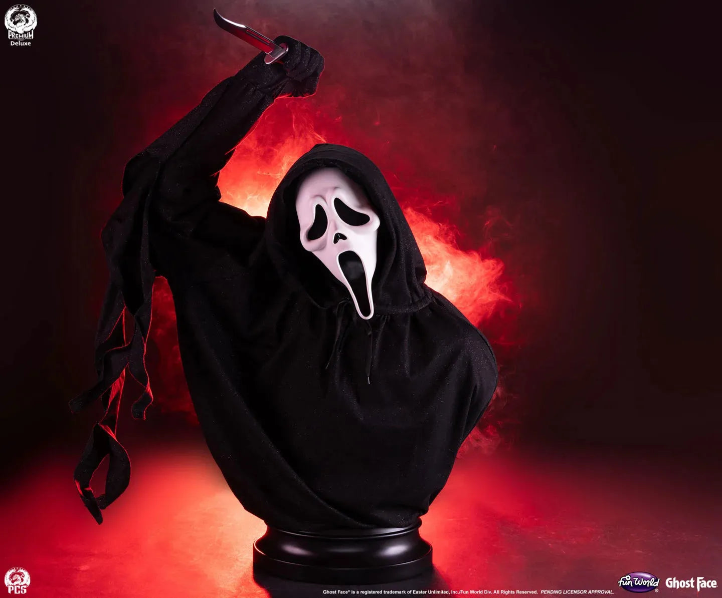GHOST FACE LIFE SIZED BUST DELUXE
