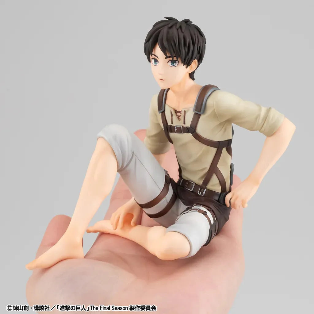 ATTACK ON TITAN PALM SIZE EREN YEAGER G.E.M. STATUE