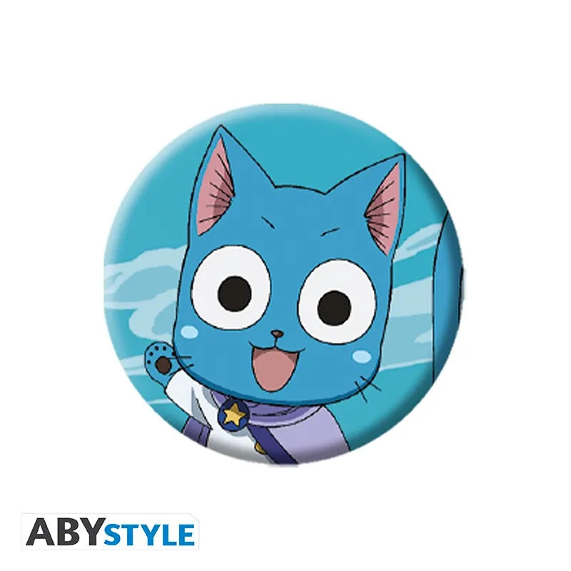 FAIRY TAIL CHARACTERS BADGE PACK