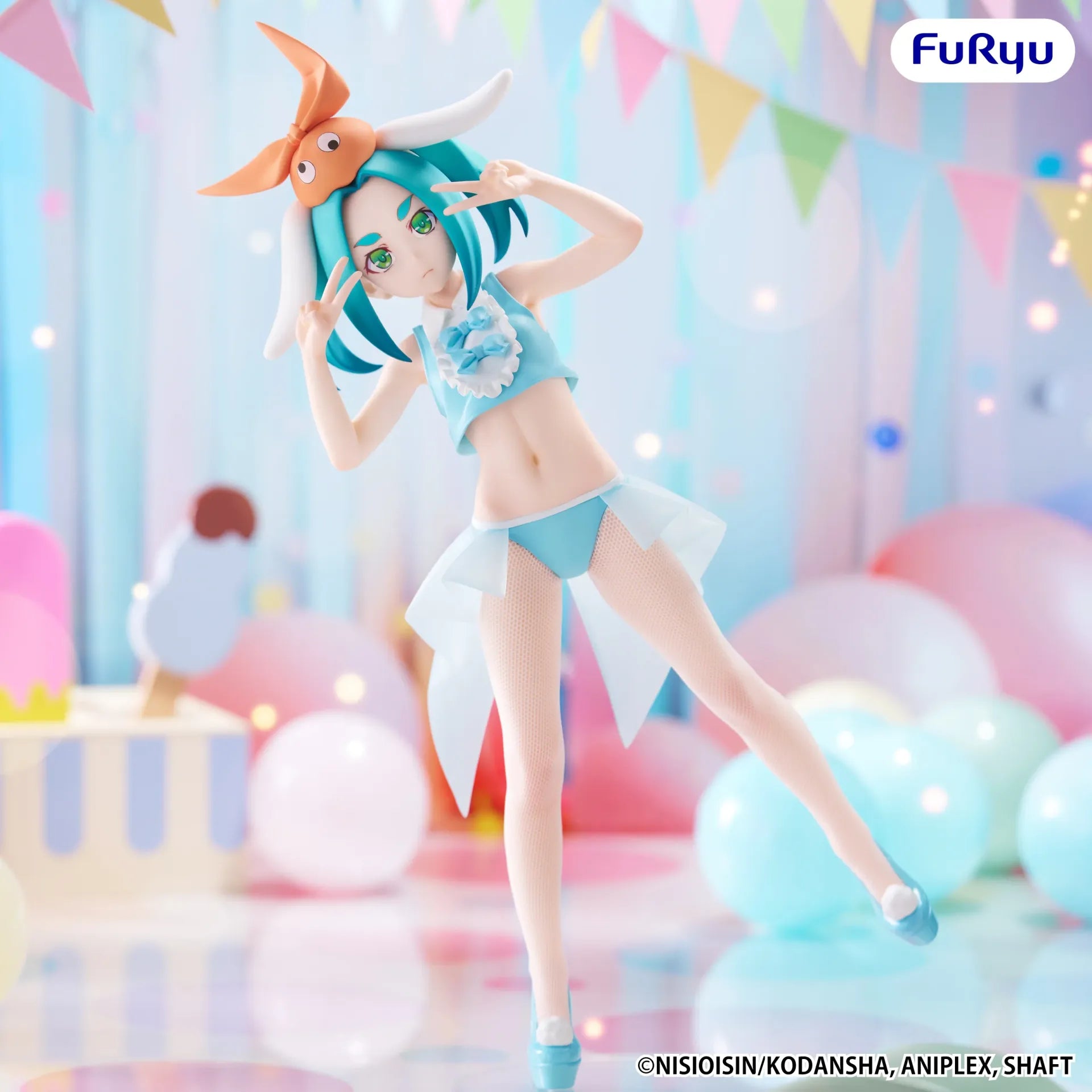 MONOGATARI YOTSUGI ONONOKI BICUTE BUNNIES FIGURE