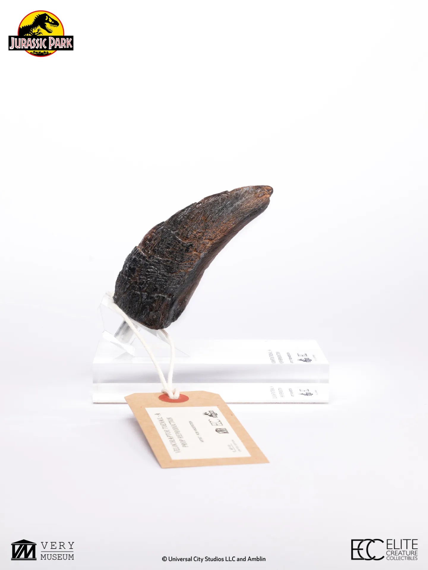 JURASSIC PARK VELOCIRAPTOR TOENAIL PROP REPRODUCTION TYPE A