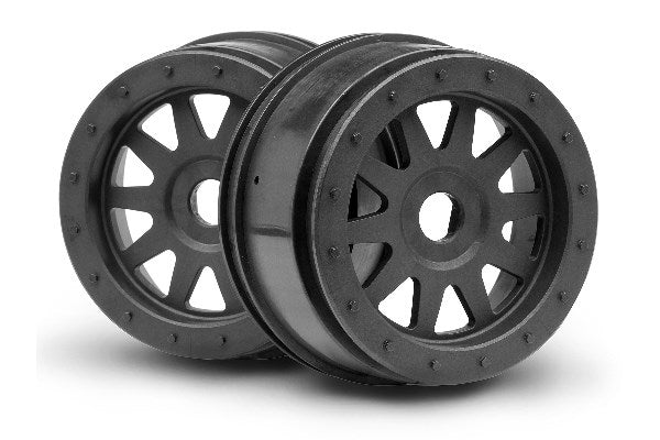 Tr-10 Glue-Lock Wheel Gunmetal (120X60Mm/2Pcs)