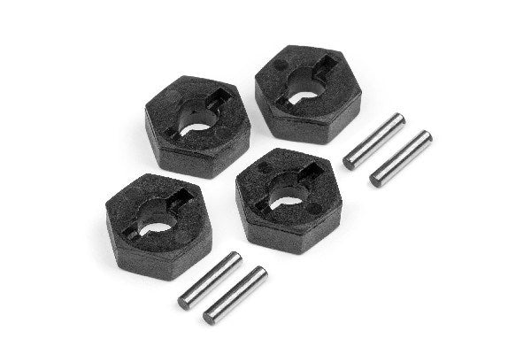 12Mm Wheel Hex Hub Set (4Pcs)