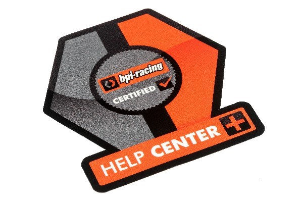 Hpi Help Center Shop Window Sticker