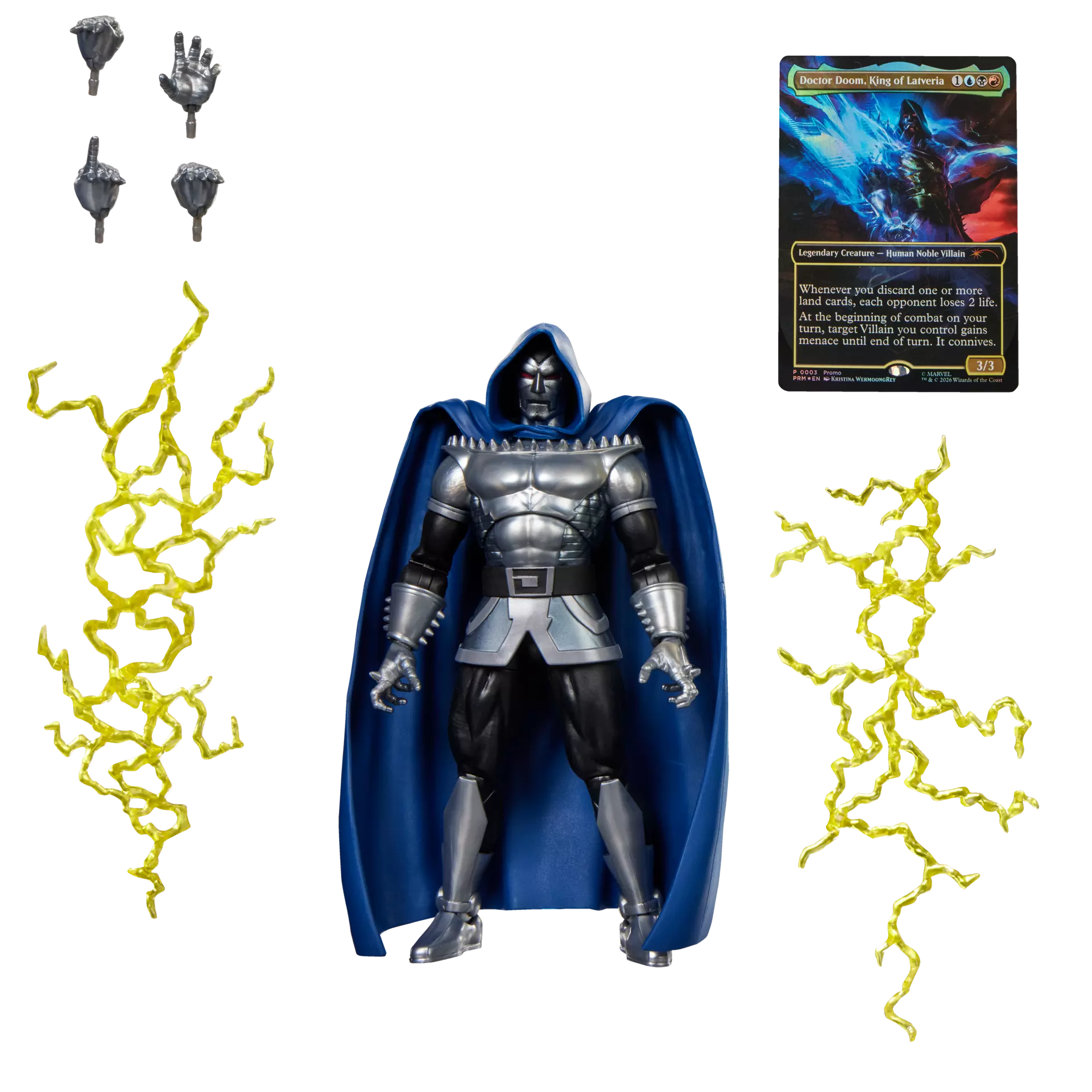 MARVEL LEGENDS MAGIC THE GATHERING DOCTOR DOOM 2099 ACTION FIGURE