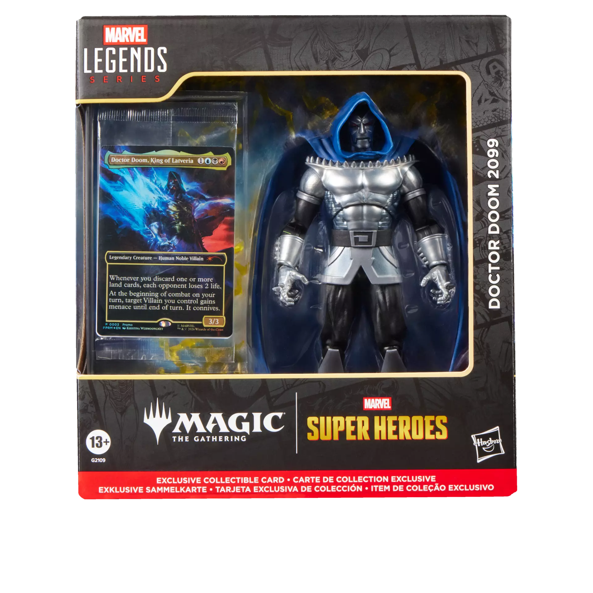 MARVEL LEGENDS MAGIC THE GATHERING DOCTOR DOOM 2099 ACTION FIGURE
