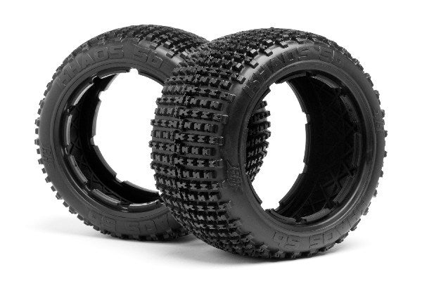 Khaos Tire (White/Baja 5B/Rear/2Pcs)