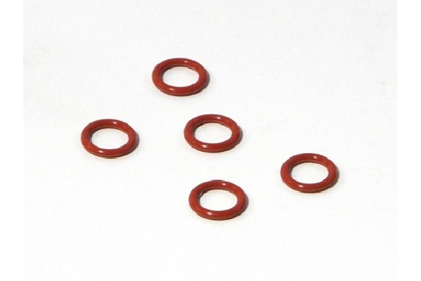 Silicone O Ring Ss-045 4.5 X 6.6Mm (Red)(5Pcs)