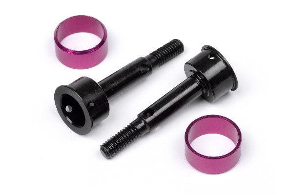 Rear Universal Axle 12.5X31Mm (W/ Retainers/2Pcs)