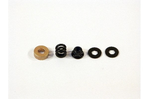 Spring 4.9X8X7Mm W. Wshr 4.3X10X1.0Mm Hex -Blk Set